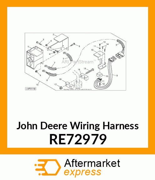 WIRING HARNESS RE72979