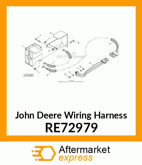 WIRING HARNESS RE72979