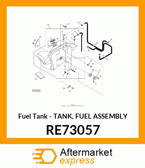 Fuel Tank RE73057