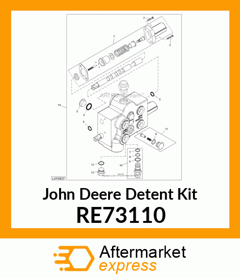 DETENT KIT RE73110