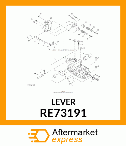 LEVER RE73191