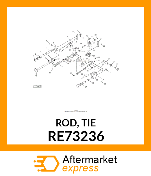 ROD, TIE RE73236