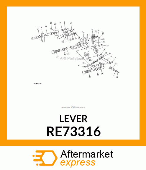 LEVER RE73316