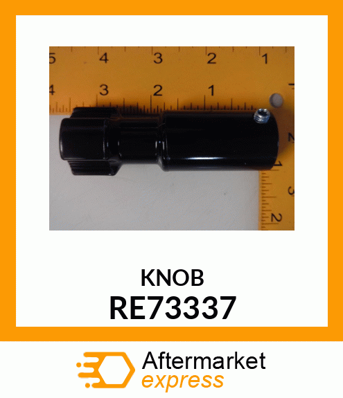 KNOB, CONTROL, ASSY W/SET SCREW RE73337