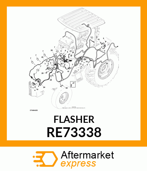 FLASHER, FLASHER, INTERMITTENT RE73338