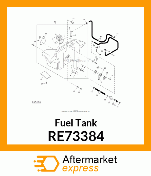 Fuel Tank RE73384