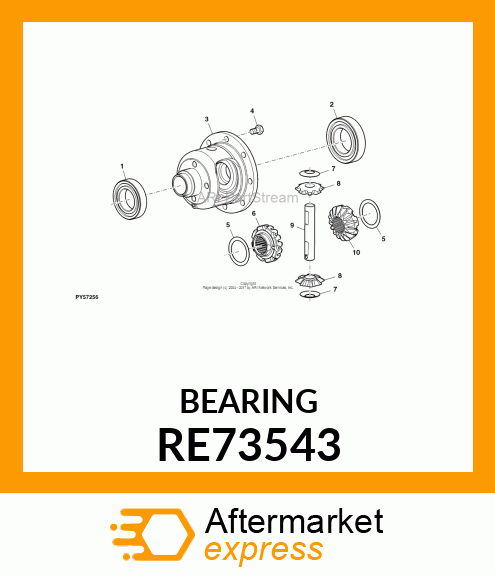 BEARING RE73543