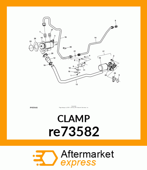 HOSE CLAMP re73582