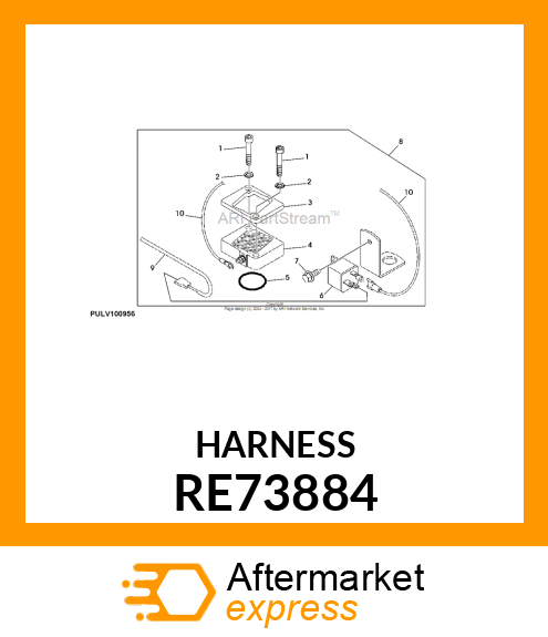 LEAD,WIRING,ASSEMBLY RE73884