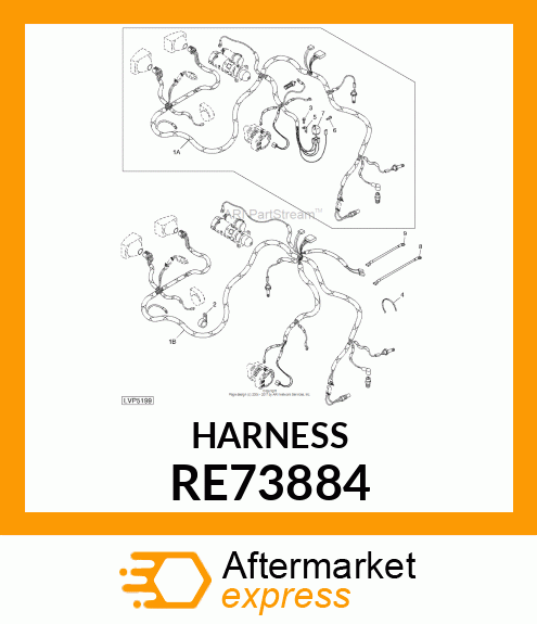 LEAD,WIRING,ASSEMBLY RE73884