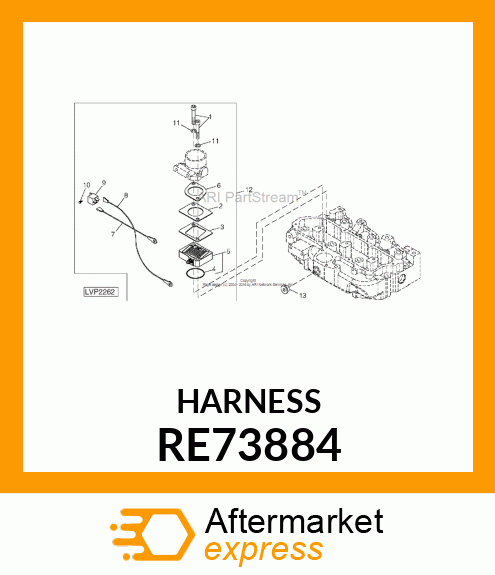 LEAD,WIRING,ASSEMBLY RE73884