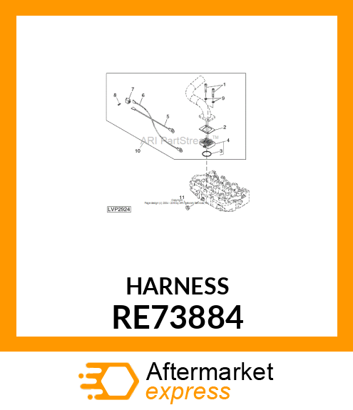 LEAD,WIRING,ASSEMBLY RE73884