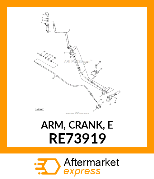 ARM, CRANK, E RE73919