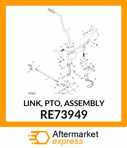 LINK, PTO, ASSEMBLY RE73949