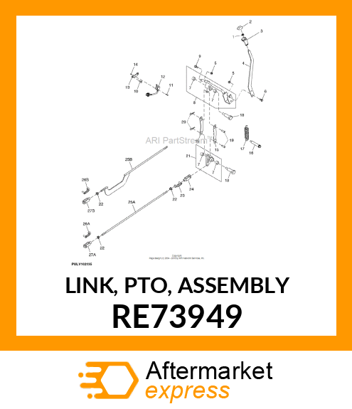 LINK, PTO, ASSEMBLY RE73949