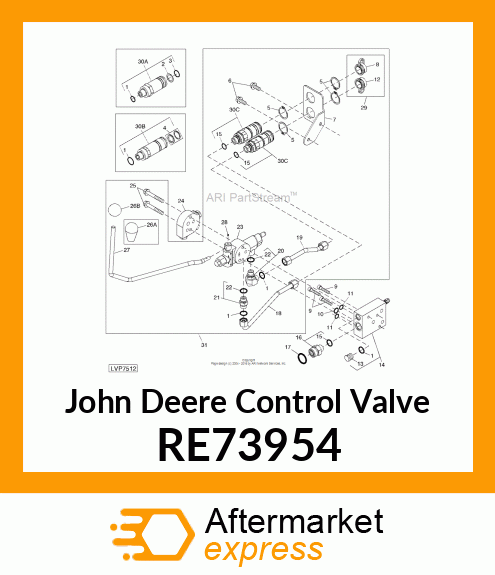 VALVE,SCV FLOAT,ASSEMBLY RE73954