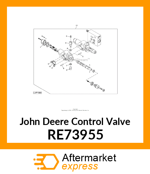 CONTROL VALVE, SCV, REGEN RE73955