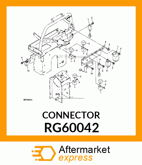 RELAY ASSY, GLOW RG60042