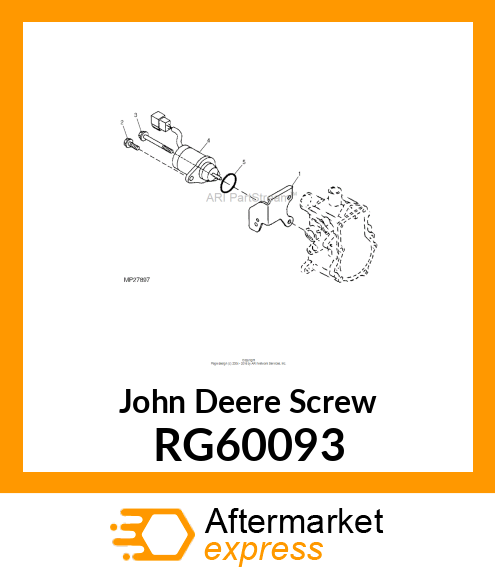 SCREW (M6 X 95) RG60093