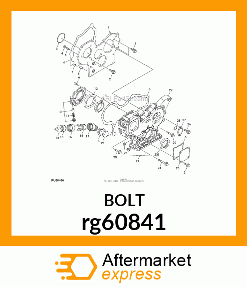 BOLT rg60841