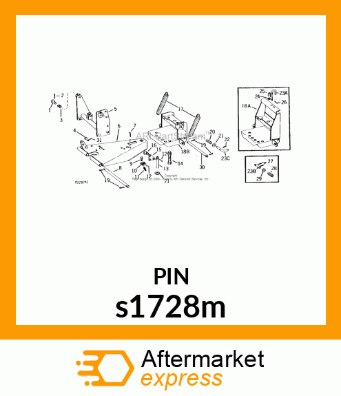 DRILLED PIN ZORC s1728m