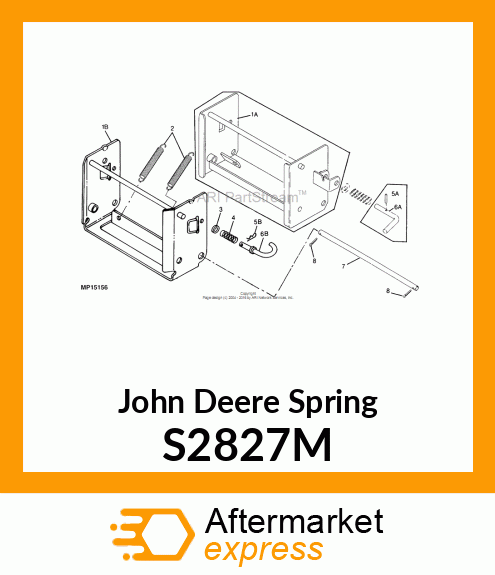 EXTENSION SPRING, SPRING, BALANCE S2827M