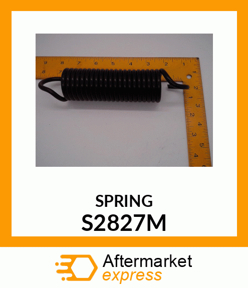 EXTENSION SPRING, SPRING, BALANCE S2827M