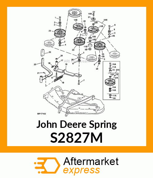 EXTENSION SPRING, SPRING, BALANCE S2827M