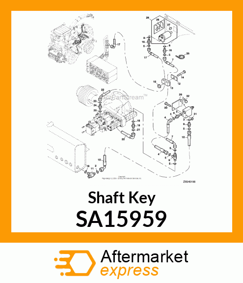 Shaft Key SA15959