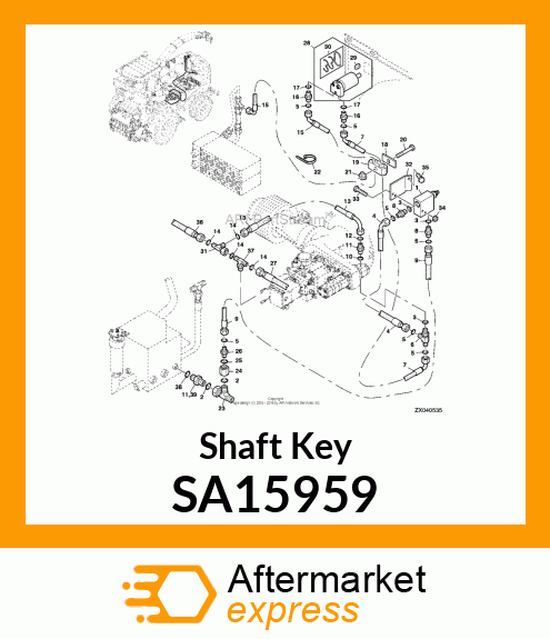 Shaft Key SA15959