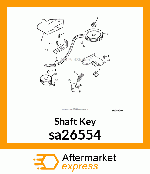 Shaft Key sa26554