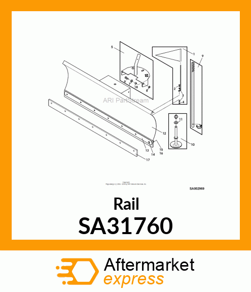 Rail SA31760