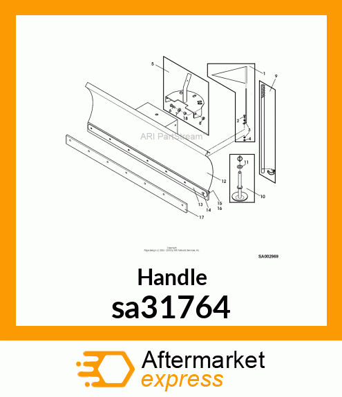 Handle sa31764