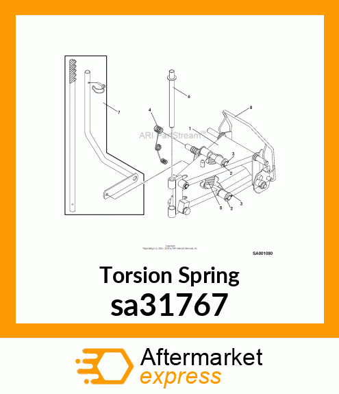 Torsion Spring sa31767