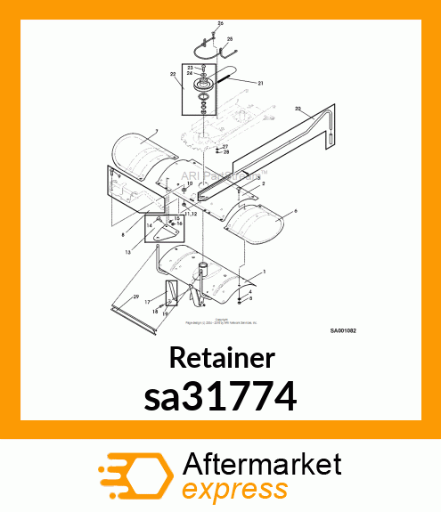 Retainer sa31774