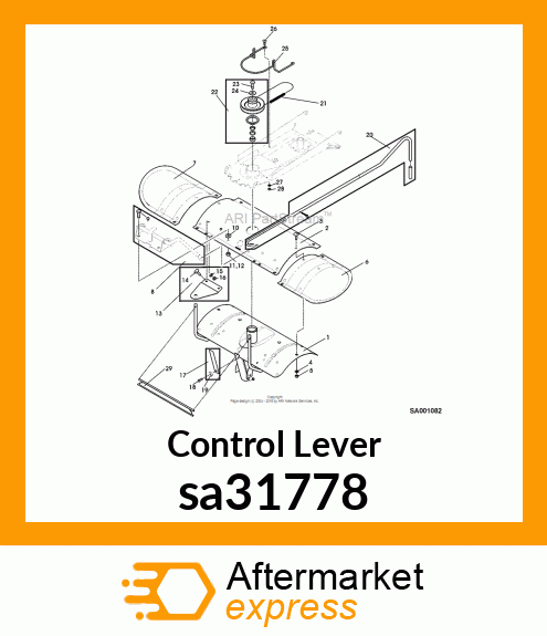 Control Lever sa31778