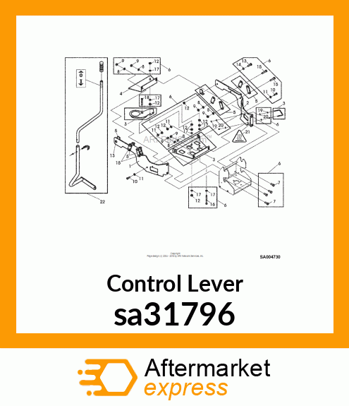 Control Lever sa31796