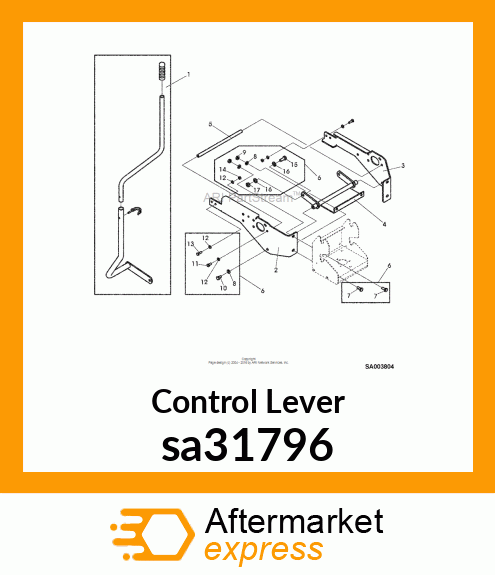 Control Lever sa31796