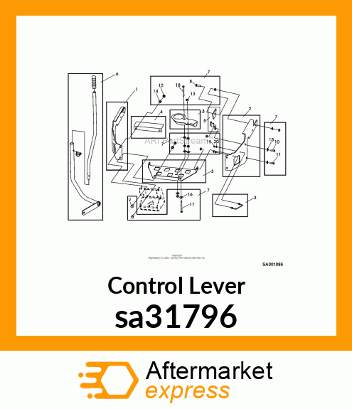 Control Lever sa31796