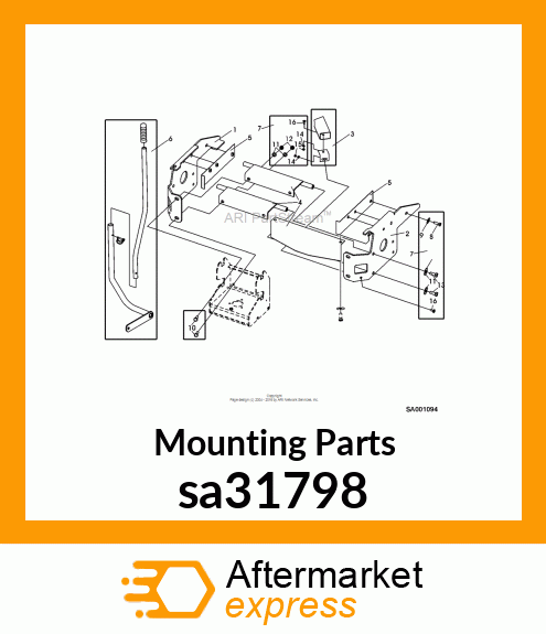 Mounting Parts sa31798