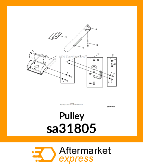 Pulley sa31805