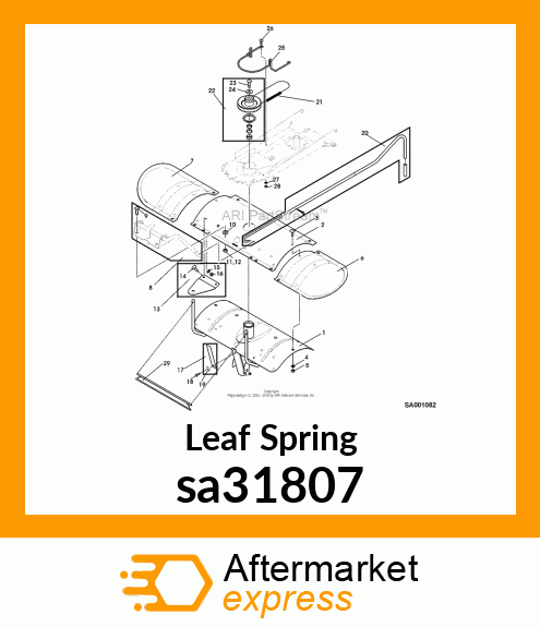 Leaf Spring sa31807