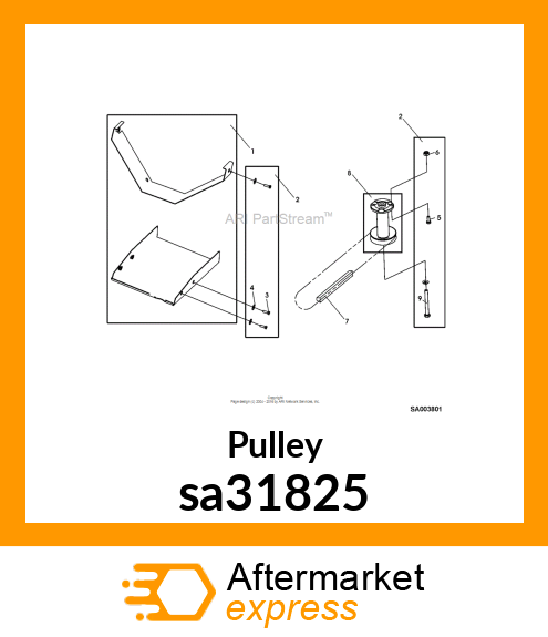 Pulley sa31825