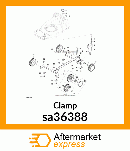 Clamp sa36388