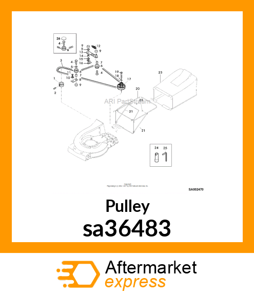 Pulley sa36483