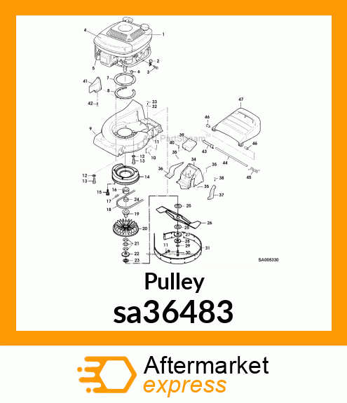 Pulley sa36483