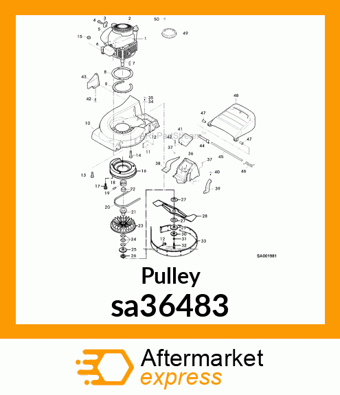 Pulley sa36483