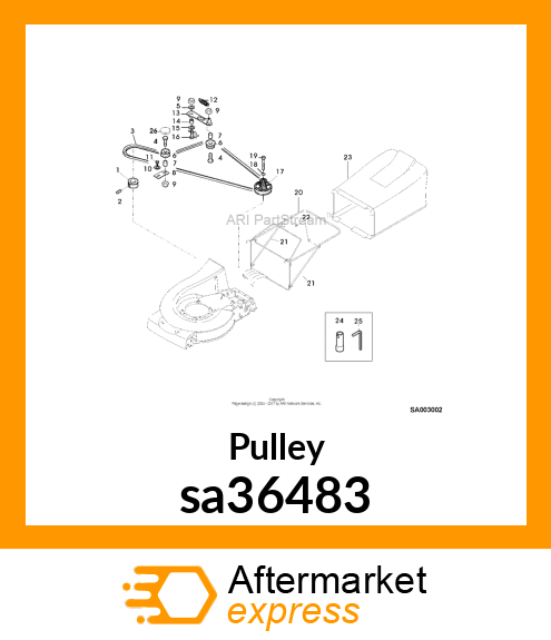 Pulley sa36483