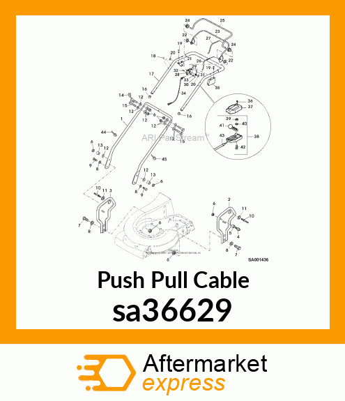 Push Pull Cable sa36629