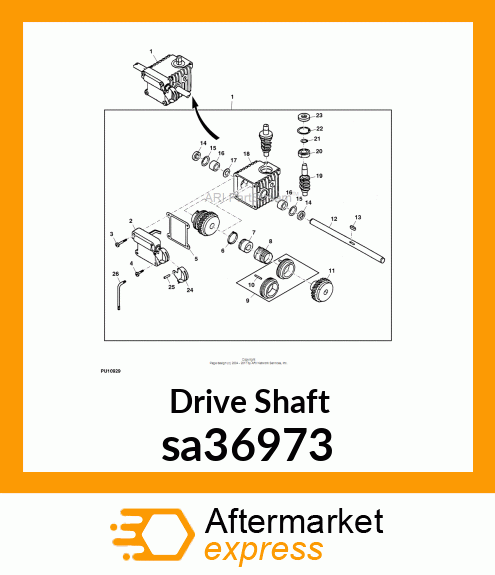 Drive Shaft sa36973